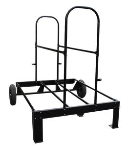 3 Tier Tire Storage Rack | Heavy-Duty Metal | Moveable Tire Stand