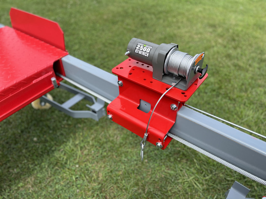 Universal Winch Mounting Plate for 4Post Lift Warren Steel