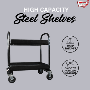 Industrial Strength Utility Cart | Heavy-Duty Metal