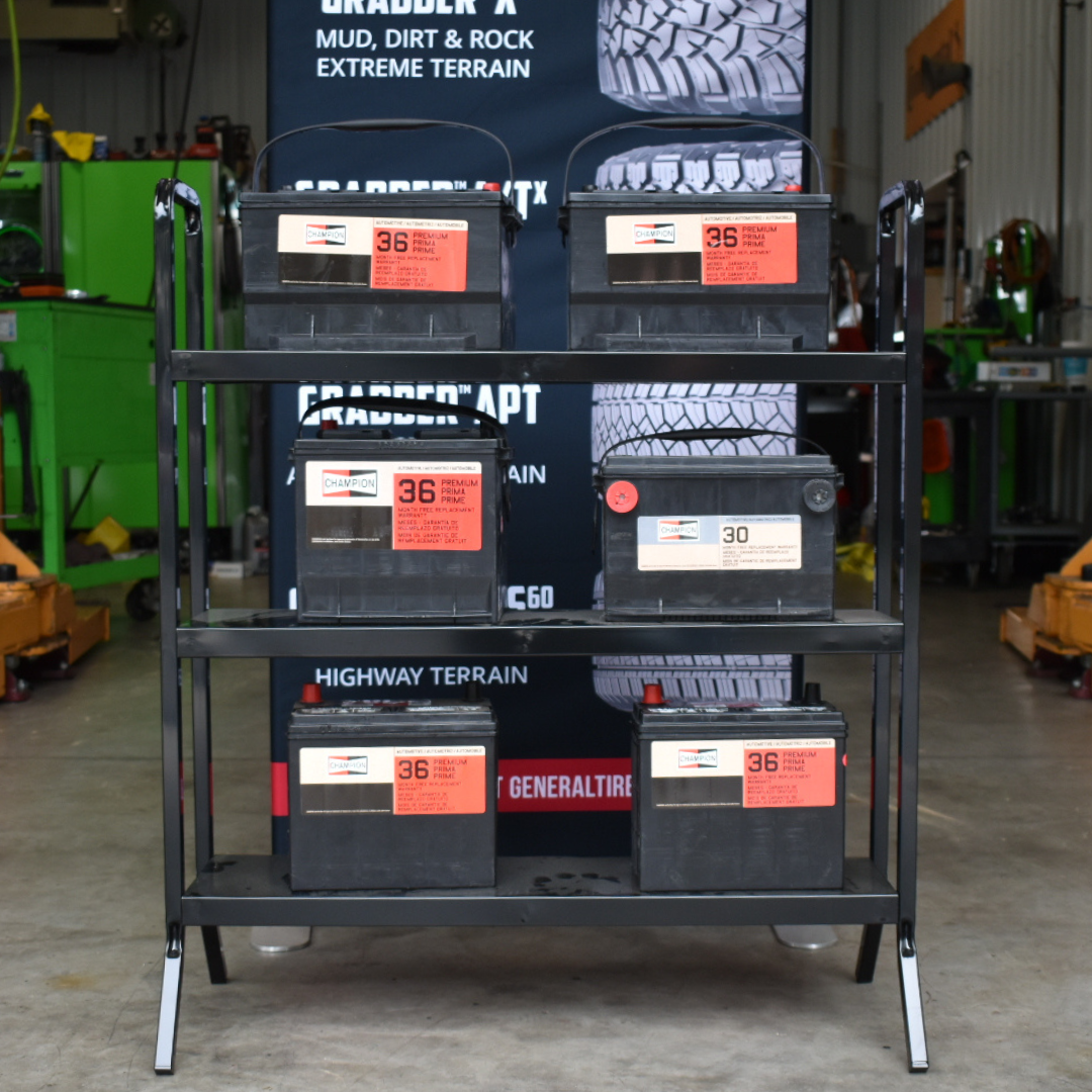 Slim 3 Tier Merchandiser Rack | Stationary – Warren Steel