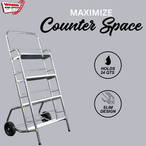 Display Rack for Engine Oil & Additives – Warren Steel