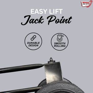 Tote Jack for 3 Tier Tire Storage Rack | Heavy-Duty Casters